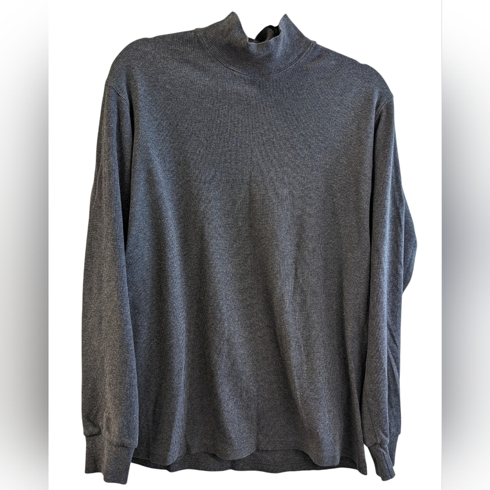 Roots Women's 25 Years Of Quality Charcoal Turtle Neck Sweater Size L